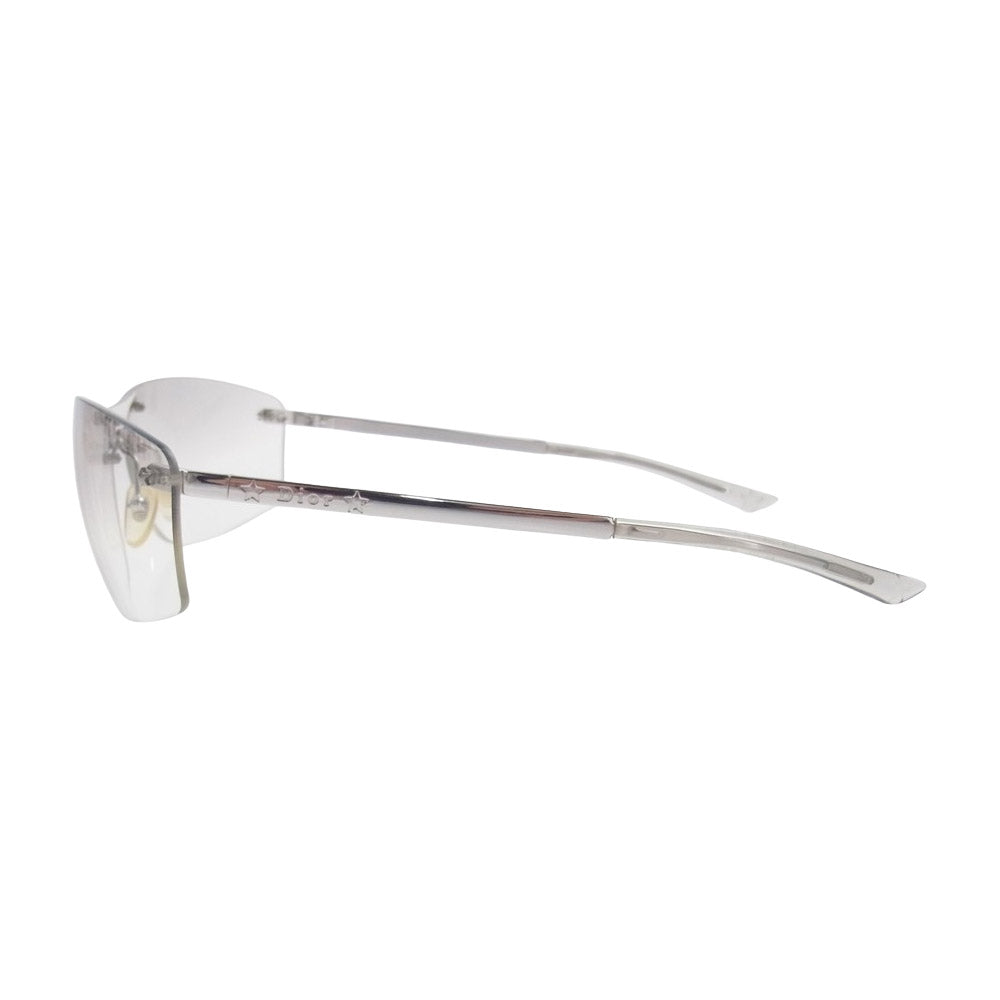 Dior ディオール YB7NN サングラス アイウェア 眼鏡 シルバー系 65□15【中古】