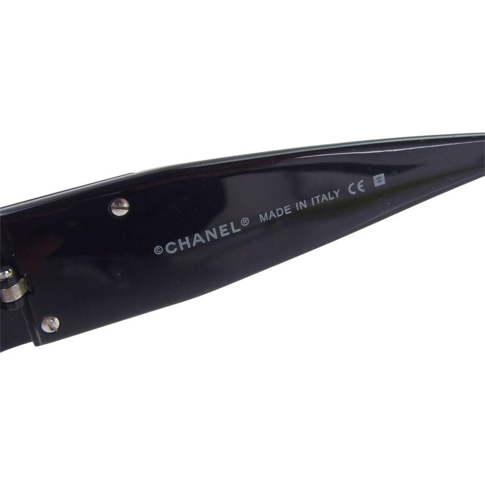 CHANEL シャネル 4117-B サングラス アイウェア ブラック系 62□16【中古】