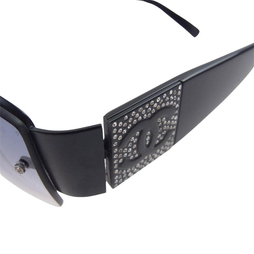 CHANEL シャネル 4117-B サングラス アイウェア ブラック系 62□16【中古】