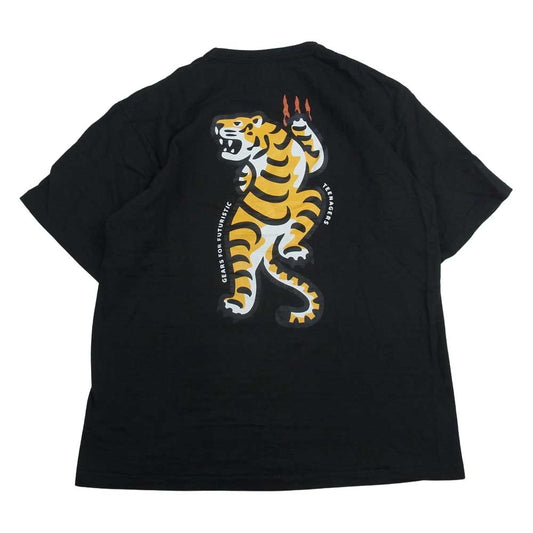 HUMAN MADE ヒューマンメイド タイガー バックプリント 半袖 Tシャツ ブラック系 2XL【中古】