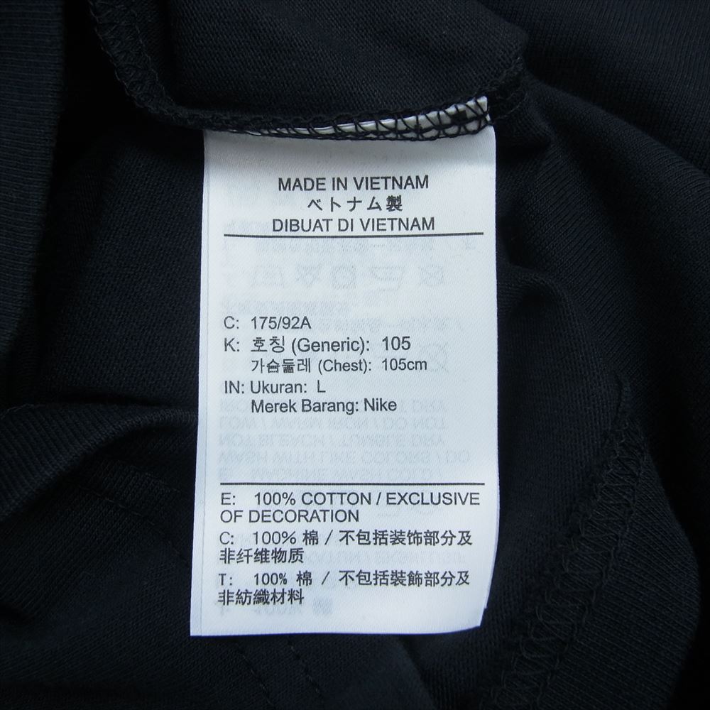 NIKE ナイキ DA1628-010 × KITH NBA New York Knicks キス ニューヨーク ニックス プリント 半袖 Tシャツ ブラック系 L【新古品】【未使用】【中古】