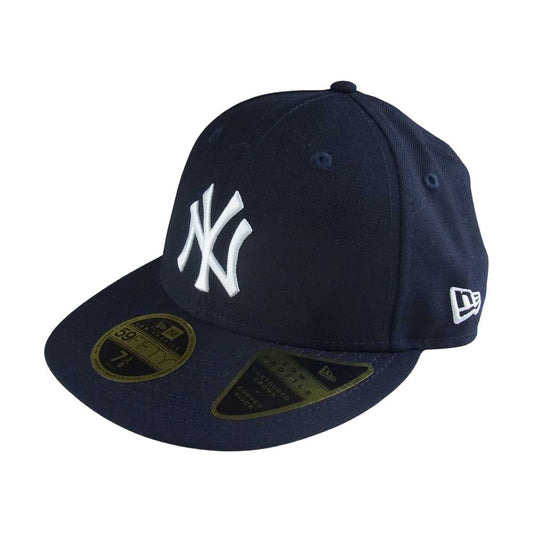 キス New Era for the New York Yankees 10th Anniversary Collection The Palette 59FIFTY Low Profile ニューエラ ニューヨークヤンキース 10周年 コレクション ロープロフィール ベースボール キャップ TEN YEAR ネイビー系 58.7cm【中古】