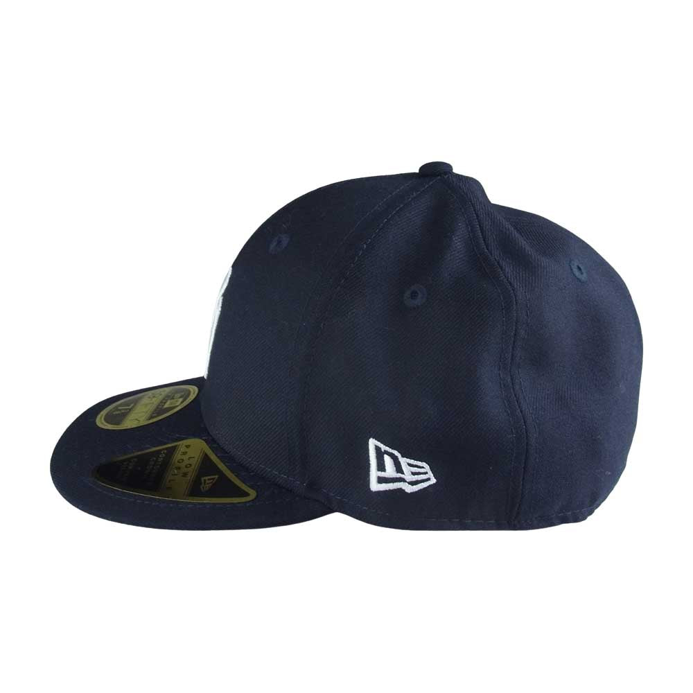 キス New Era for the New York Yankees 10th Anniversary Collection The Palette 59FIFTY Low Profile ニューエラ ニューヨークヤンキース 10周年 コレクション ロープロフィール ベースボール キャップ TEN YEAR ネイビー系 58.7cm【中古】