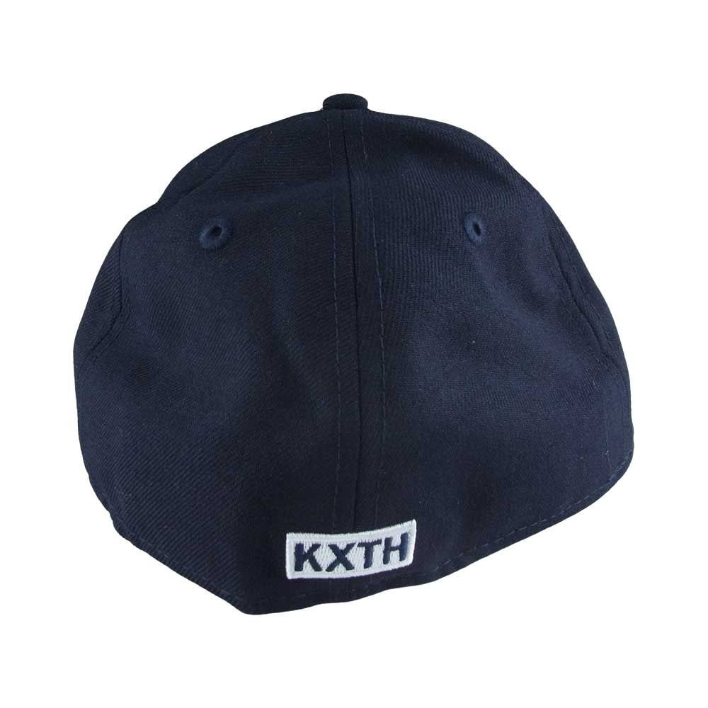キス New Era for the New York Yankees 10th Anniversary Collection The Palette 59FIFTY Low Profile ニューエラ ニューヨークヤンキース 10周年 コレクション ロープロフィール ベースボール キャップ TEN YEAR ネイビー系 58.7cm【中古】