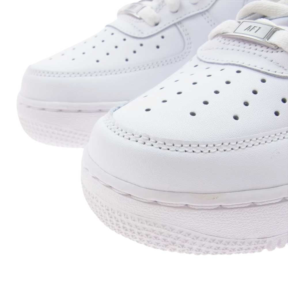 NIKE ナイキ DD8959-100 WMNS Air Force 1 Low 07 ウィメンズ エアフォース1 ローカット スニーカー ホワイト系 26.5cm【美品】【中古】