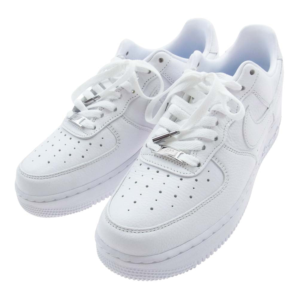 NIKE ナイキ CZ8065-100 Drake NOCTA Air Force 1 Low Certified Lover Boy ドレイクノクタ エアフォース1 ロー サーティファイド ラバーボーイ ローカット スニーカー ホワイト系 26.5cm【極上美品】【中古】