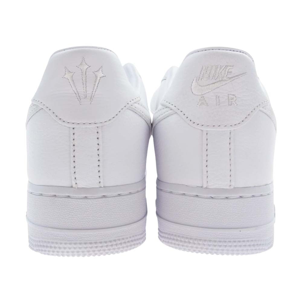 NIKE ナイキ CZ8065-100 Drake NOCTA Air Force 1 Low Certified Lover Boy ドレイクノクタ エアフォース1 ロー サーティファイド ラバーボーイ ローカット スニーカー ホワイト系 26.5cm【極上美品】【中古】