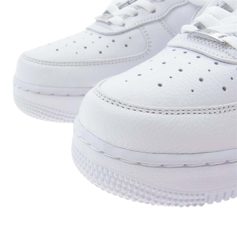 NIKE ナイキ CZ8065-100 Drake NOCTA Air Force 1 Low Certified Lover Boy ドレイクノクタ エアフォース1 ロー サーティファイド ラバーボーイ ローカット スニーカー ホワイト系 26.5cm【極上美品】【中古】