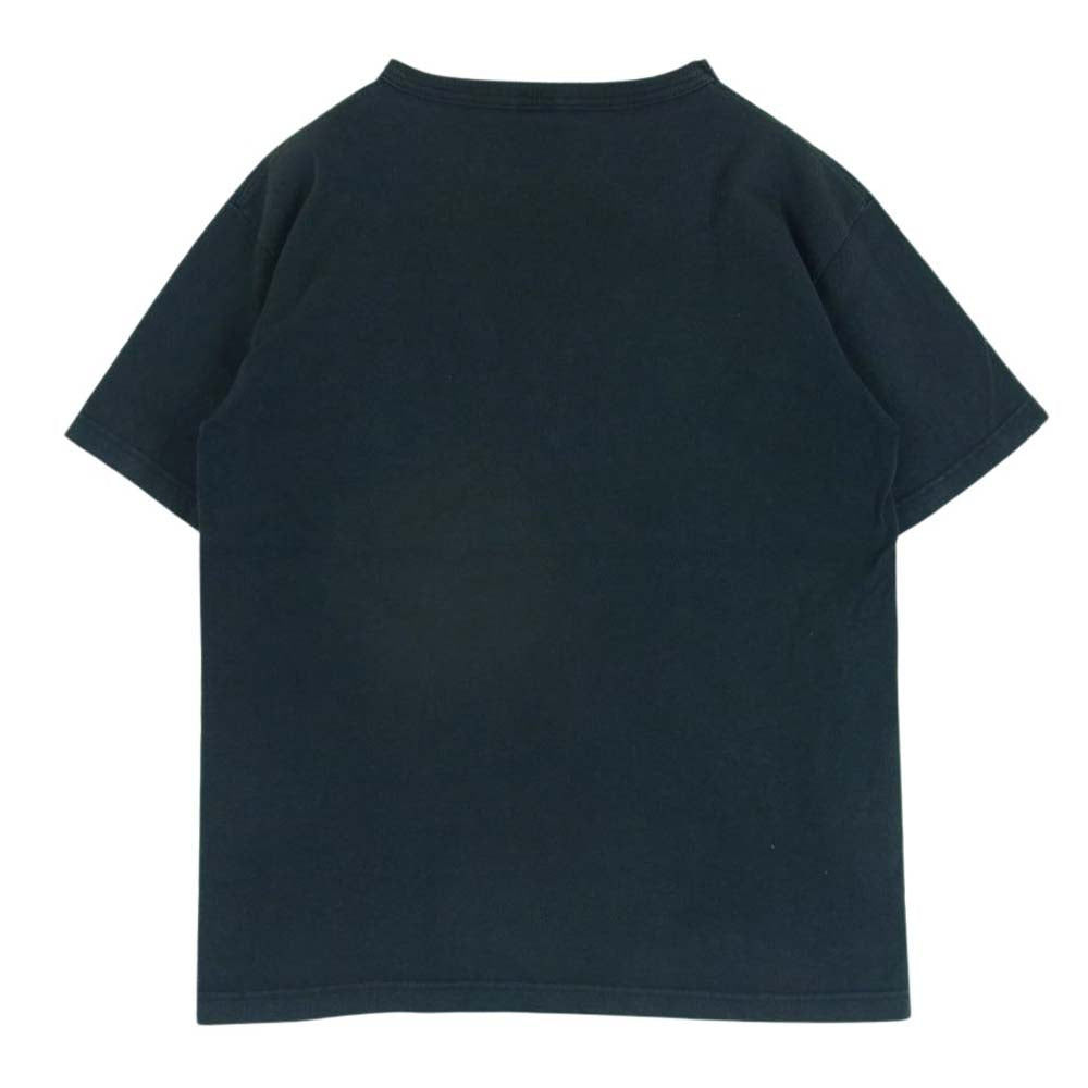 STANDARD CALIFORNIA スタンダードカリフォルニア CHAMPION チャンピオン T1011 ロゴ 半袖 Tシャツ コットン アメリカ製 ネイビー系 M【中古】