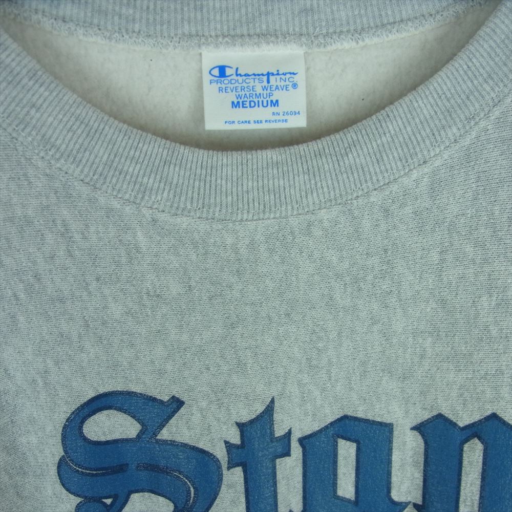 STANDARD CALIFORNIA スタンダードカリフォルニア CHAMPION SD Reverse Weave Crew Sweat OfficialStore Limited チャンピオン リバースウィーブ スウェット グレー系 M【美品】【中古】