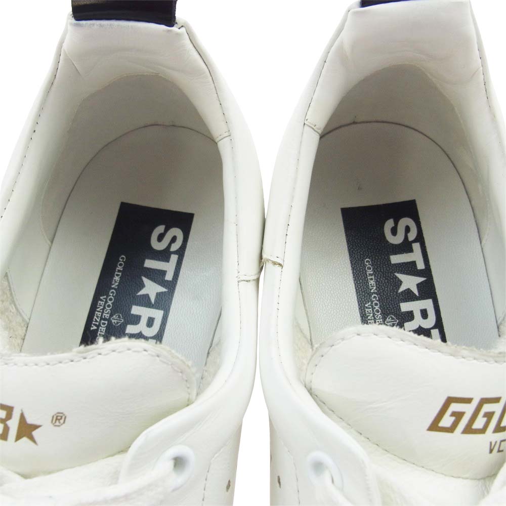 GOLDEN GOOSE ゴールデングース GCOMS631.A1 STARTER スターター ローカット スニーカー ホワイト系 40【中古】