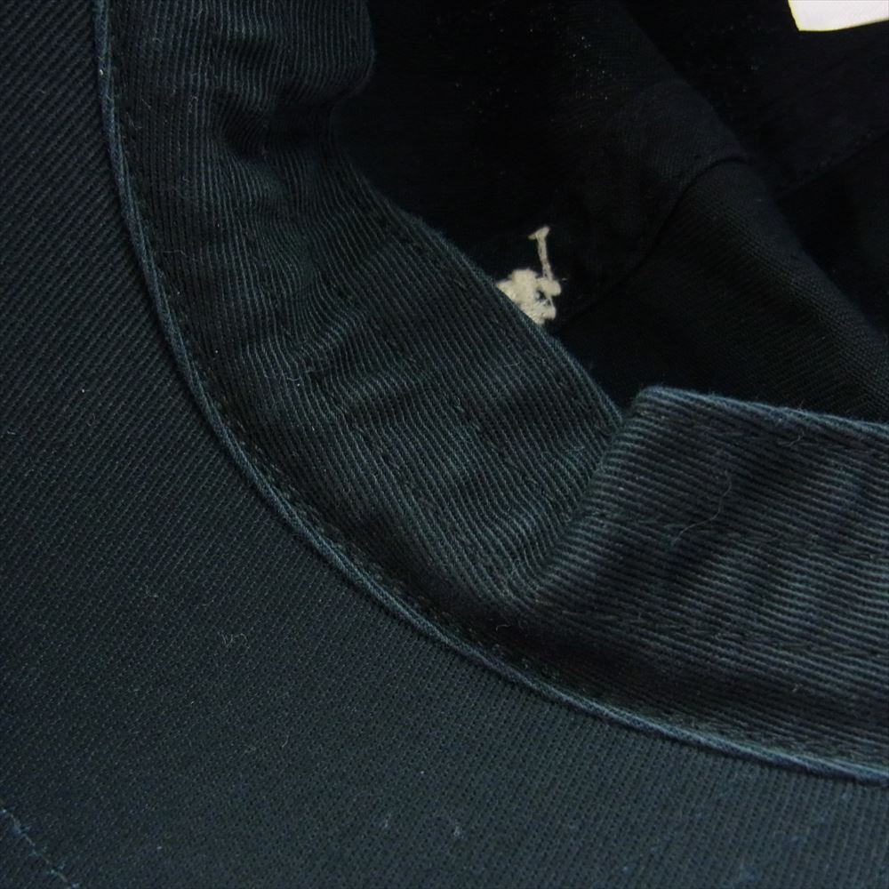 RALPH LAUREN ラルフローレン x Ron Herman ロンハーマン別注 10周年限定 M CLASSICS 6-Panel CAP ポニー ロゴ刺繍 キャップ ブラック系【中古】