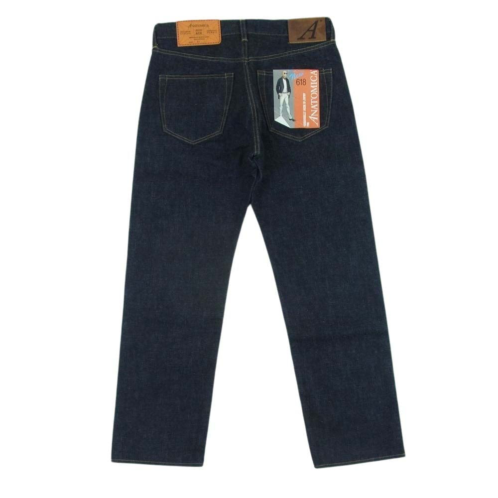 ANATOMICA アナトミカ 530-552-20 W20 618 スリム XX デニム パンツ 日本製 インディゴブルー系 31【極上美品】【中古】