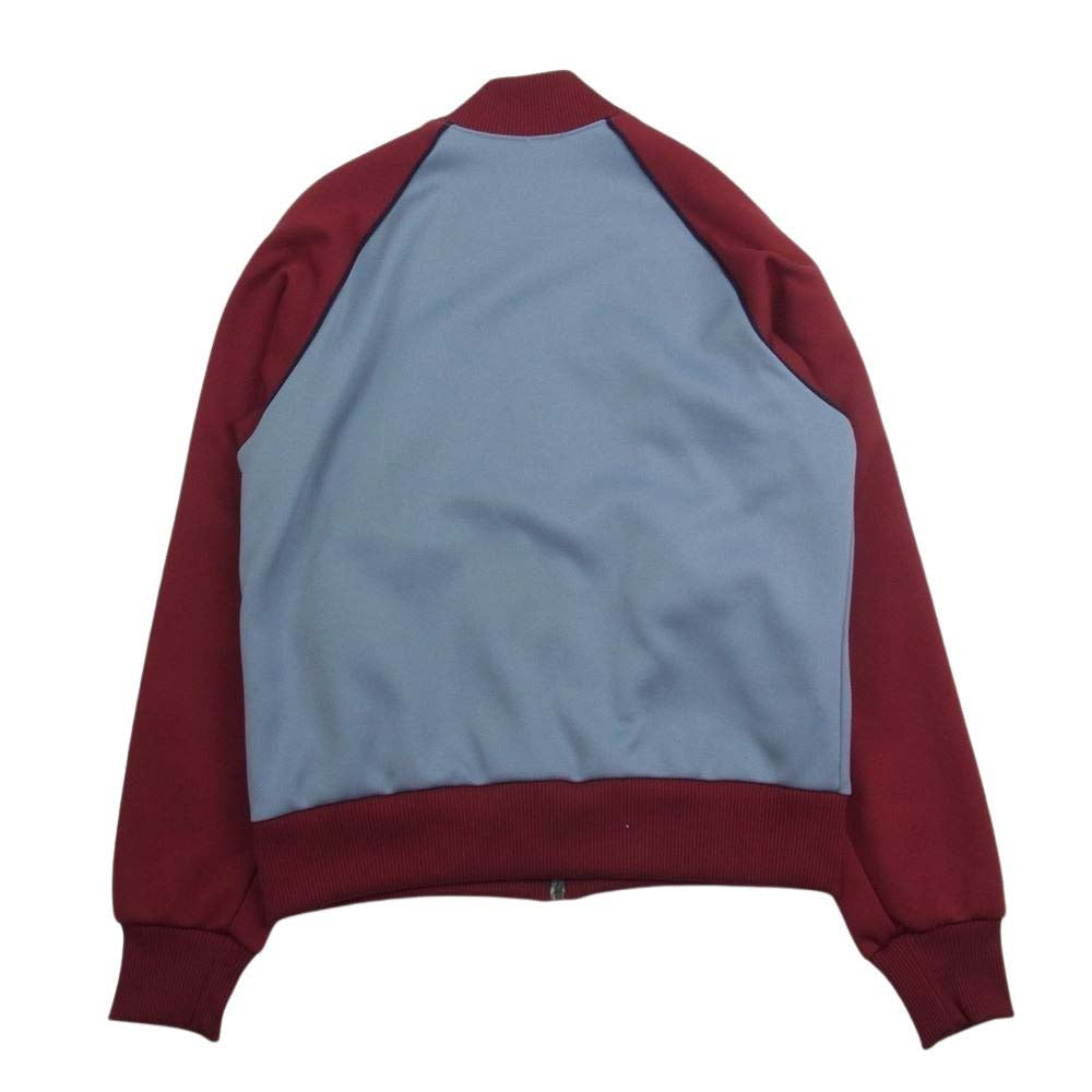 robe de chambre COMME des GARCONS ローブドシャンブルコムデギャルソン AD2000 RS100240 アーカイブ ロゴ刺繍 トラックジャケット ジャージー ブルゾン エンジ系 ブルー系【中古】