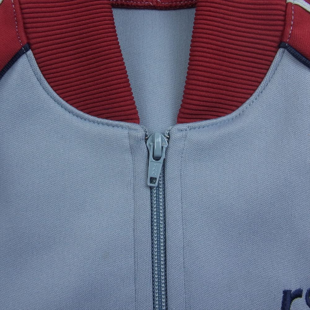 robe de chambre COMME des GARCONS ローブドシャンブルコムデギャルソン AD2000 RS100240 アーカイブ ロゴ刺繍 トラックジャケット ジャージー ブルゾン エンジ系 ブルー系【中古】