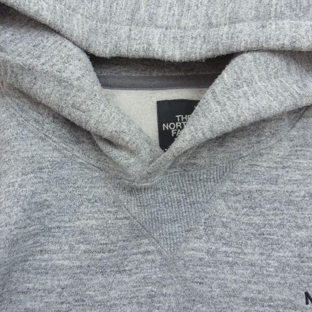 THE NORTH FACE ノースフェイス NT61835　 SQUARE LOGO HOODIE プルオーバー パーカー グレー系 L【中古】