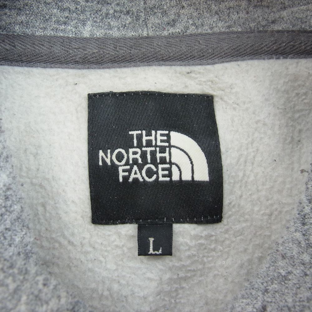 THE NORTH FACE ノースフェイス NT61835　 SQUARE LOGO HOODIE プルオーバー パーカー グレー系 L【中古】