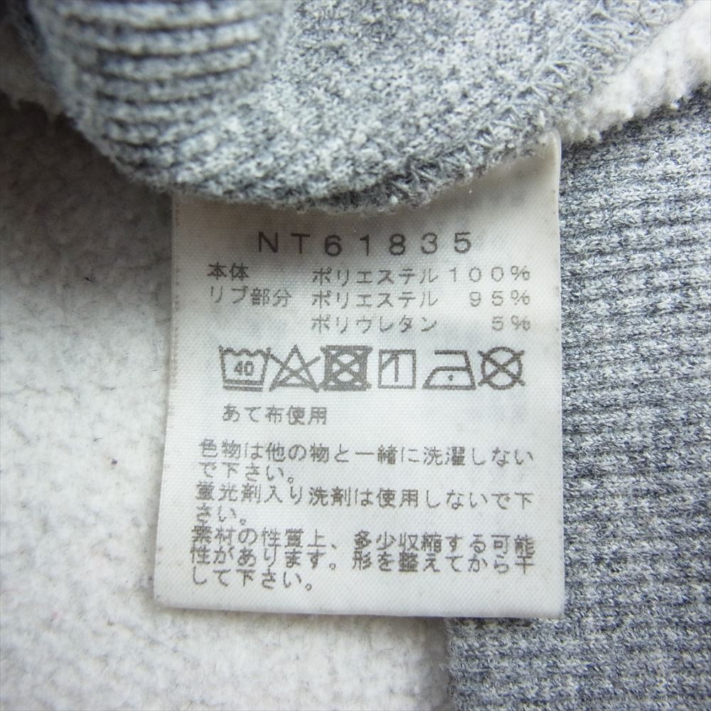 THE NORTH FACE ノースフェイス NT61835　 SQUARE LOGO HOODIE プルオーバー パーカー グレー系 L【中古】