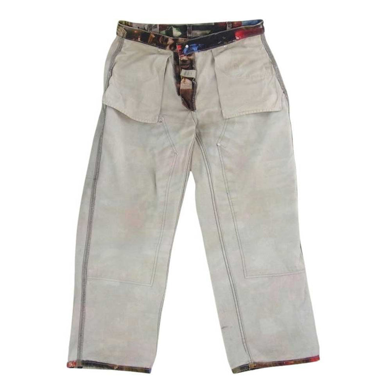 Supreme シュプリーム 21AW Nas and DMX Collage Double Knee Denim Painter Pant ナズアンド DMX コラージュダブルニーデニムペインターパンツ マルチカラー系 32【中古】