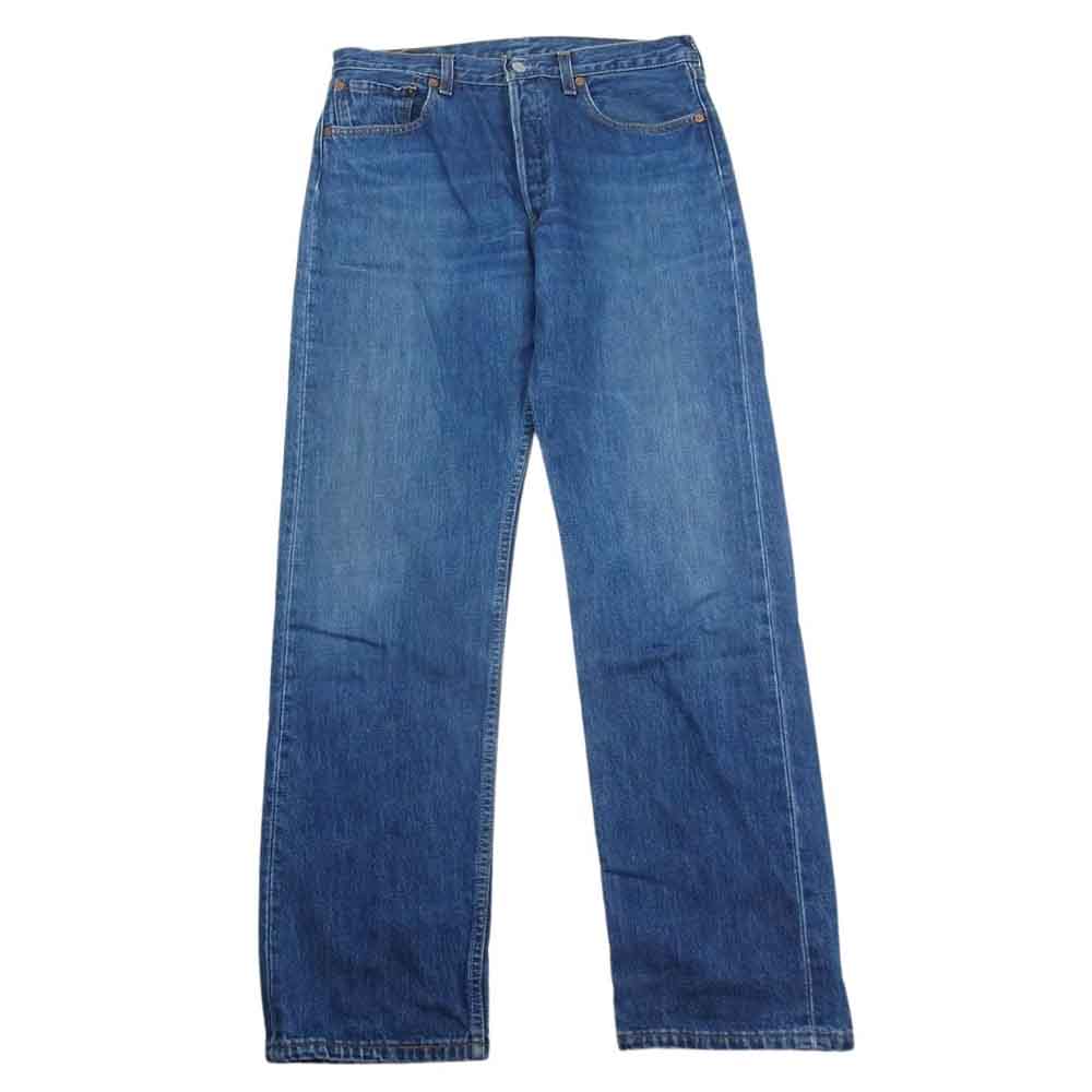 Levi's リーバイス 90s スペイン製 ユーロリーバイス 501 デニム パンツ インディゴブルー系 W33【中古】