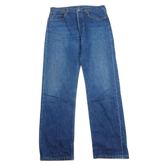 Levi's リーバイス 90s スペイン製 ユーロリーバイス 501 デニム パンツ インディゴブルー系 W33【中古】