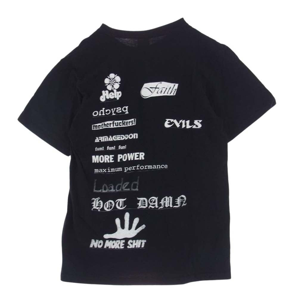 Supreme シュプリーム 19AW  No More Shit Tee 半袖 Tシャツ ブラック系 S【中古】