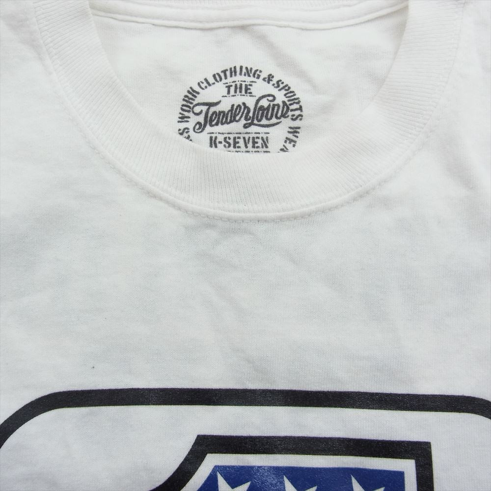 TENDERLOIN テンダーロイン TEE L/S NO1 ロングスリーブ 長袖 Tシャツ  ホワイト系 S【中古】