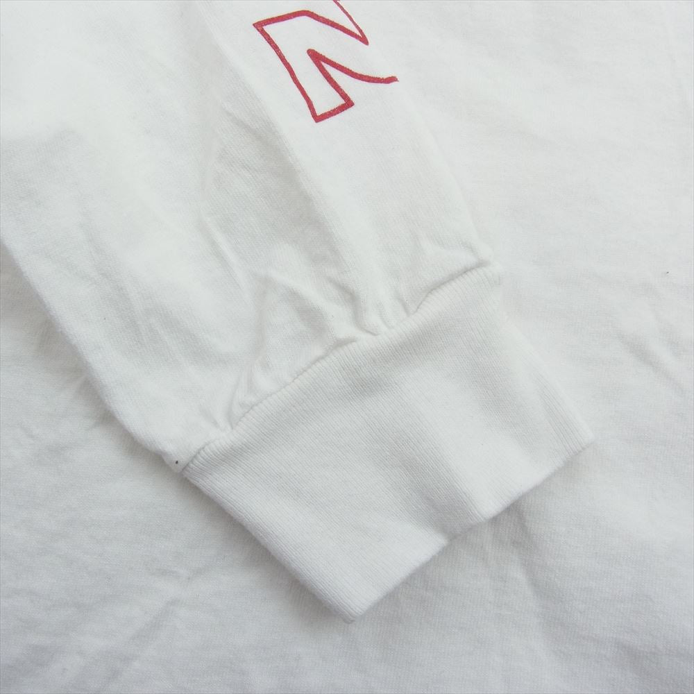 TENDERLOIN テンダーロイン TEE L/S NO1 ロングスリーブ 長袖 Tシャツ  ホワイト系 S【中古】