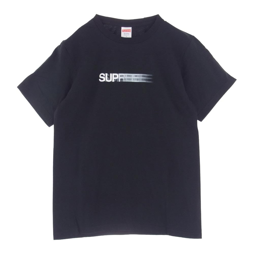 Supreme シュプリーム 20ss  motion logo Tee  モーションロゴ 半袖 Tシャツ ブラック系 S【中古】