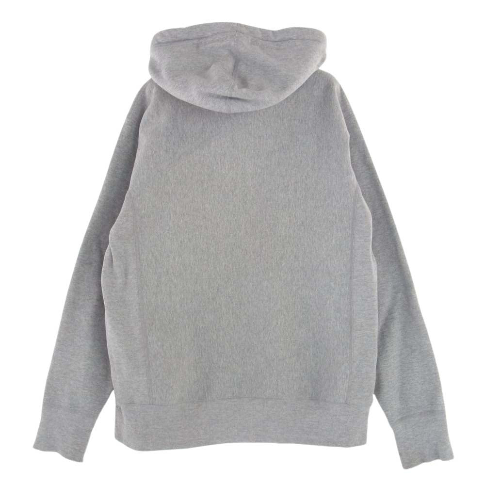 Supreme シュプリーム K.R.S. Hooded Sweatshirt 肉厚 ヘヴィーウェイト プルオーバー スウェット パーカー フーディー グレー系 M【中古】