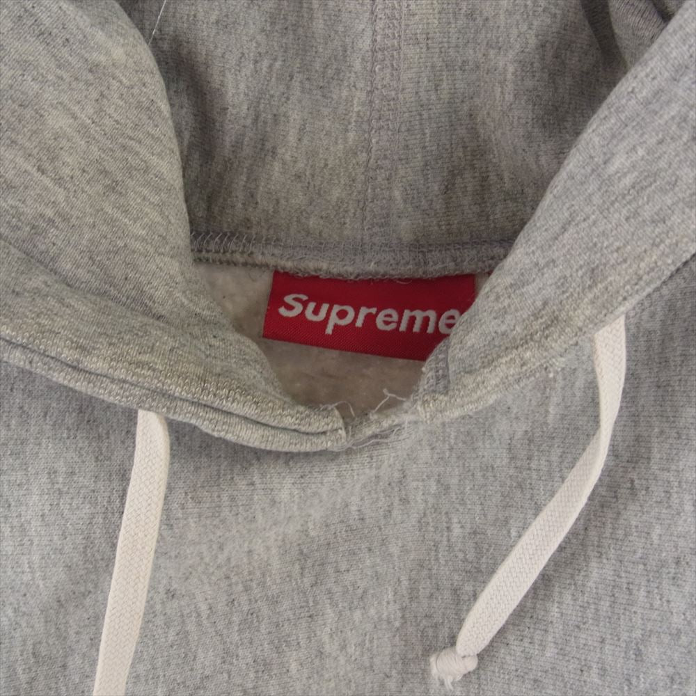 Supreme シュプリーム K.R.S. Hooded Sweatshirt 肉厚 ヘヴィーウェイト プルオーバー スウェット パーカー フーディー グレー系 M【中古】