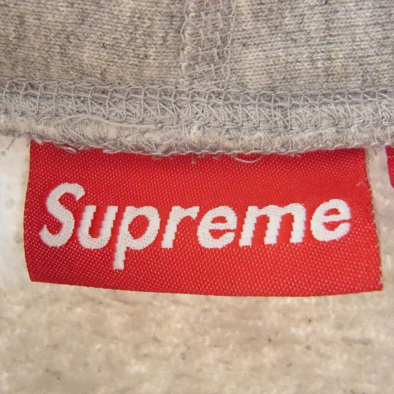 Supreme シュプリーム K.R.S. Hooded Sweatshirt 肉厚 ヘヴィーウェイト プルオーバー スウェット パーカー フーディー グレー系 M【中古】