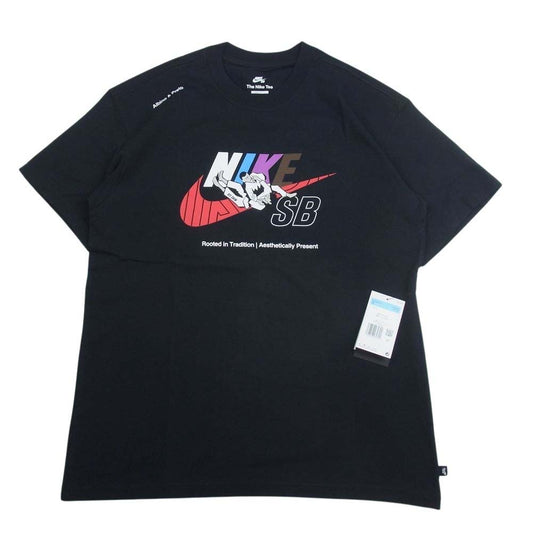 NIKE ナイキ FJ1152-010 Albino＆Preto NK SB TEE A&P アルビノ＆プレト 半袖 Tシャツ ブラック系 M【新古品】【未使用】【中古】
