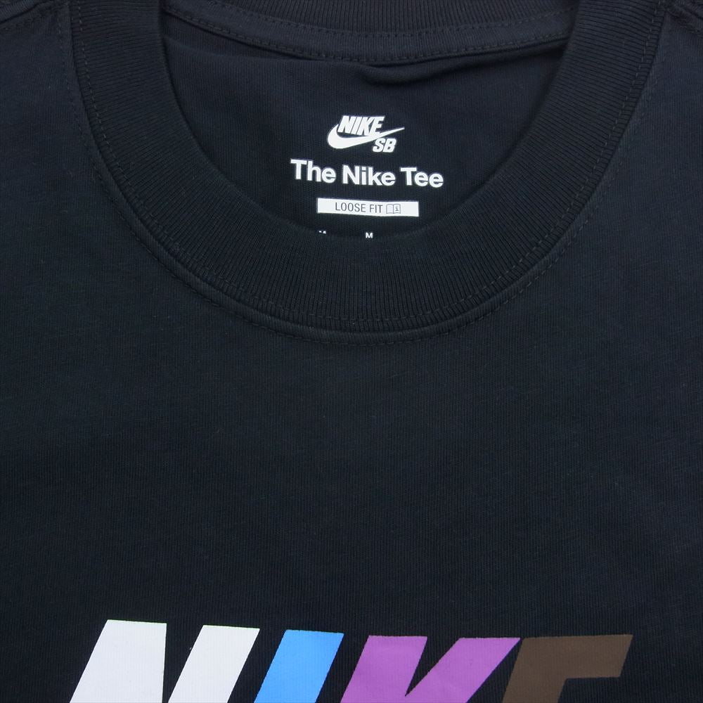 NIKE ナイキ FJ1152-010 Albino＆Preto NK SB TEE A&P アルビノ＆プレト 半袖 Tシャツ ブラック系 M【新古品】【未使用】【中古】