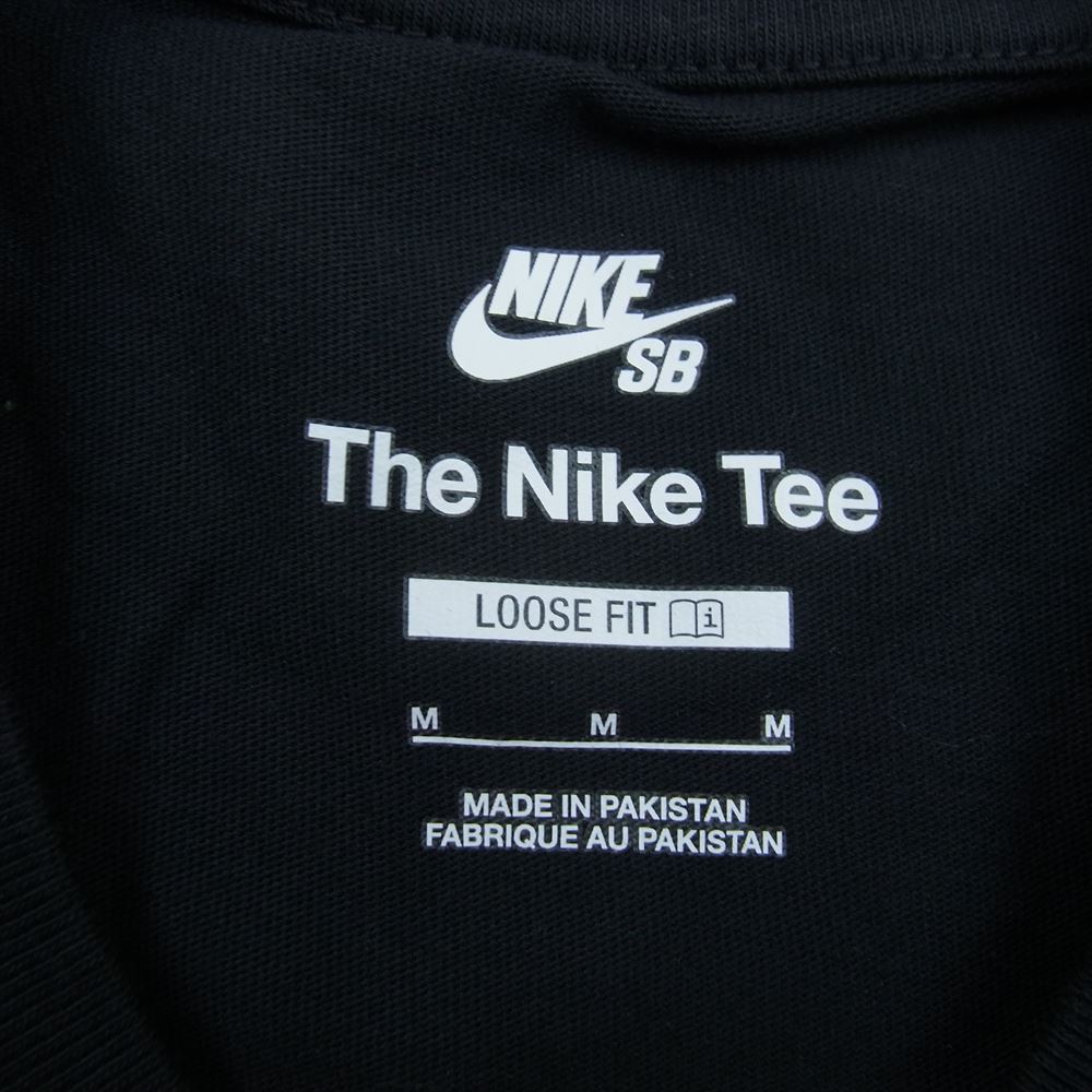 NIKE ナイキ FJ1152-010 Albino＆Preto NK SB TEE A&P アルビノ＆プレト 半袖 Tシャツ ブラック系 M【新古品】【未使用】【中古】