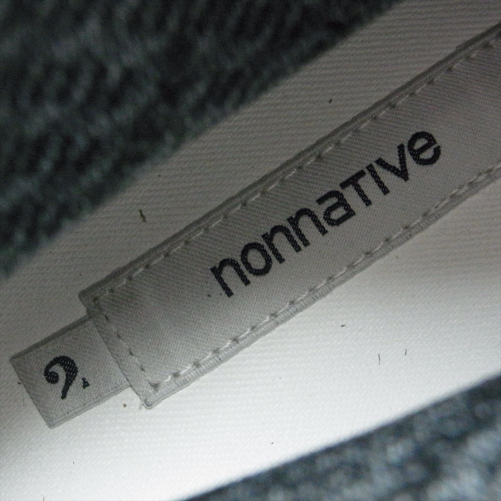 nonnative ノンネイティブ GORE-TEX ゴアテックス ハイカット キャンバス スニーカー  カーキ系 2【中古】