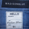 MADISON BLUE マディソンブルー MB999-5101 日本製 コットン シャンブレー シャツ ブルー系 S【中古】