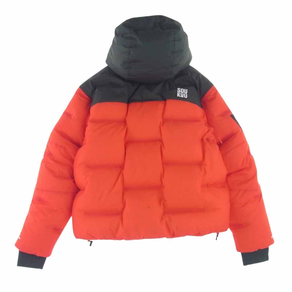 UNDERCOVER アンダーカバー 23AW NS2C4201 × The North Face ザ ノースフェイス SOUKUU CLOUD DOWN NUPSTE クラウド ヌプシ ダウン ジャケット  カーキ系 レッド系 M【美品】【中古】