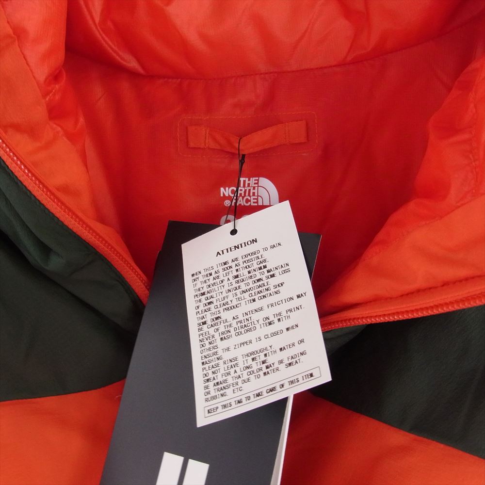 UNDERCOVER アンダーカバー 23AW NS2C4201 × The North Face ザ ノースフェイス SOUKUU CLOUD DOWN NUPSTE クラウド ヌプシ ダウン ジャケット  カーキ系 レッド系 M【美品】【中古】