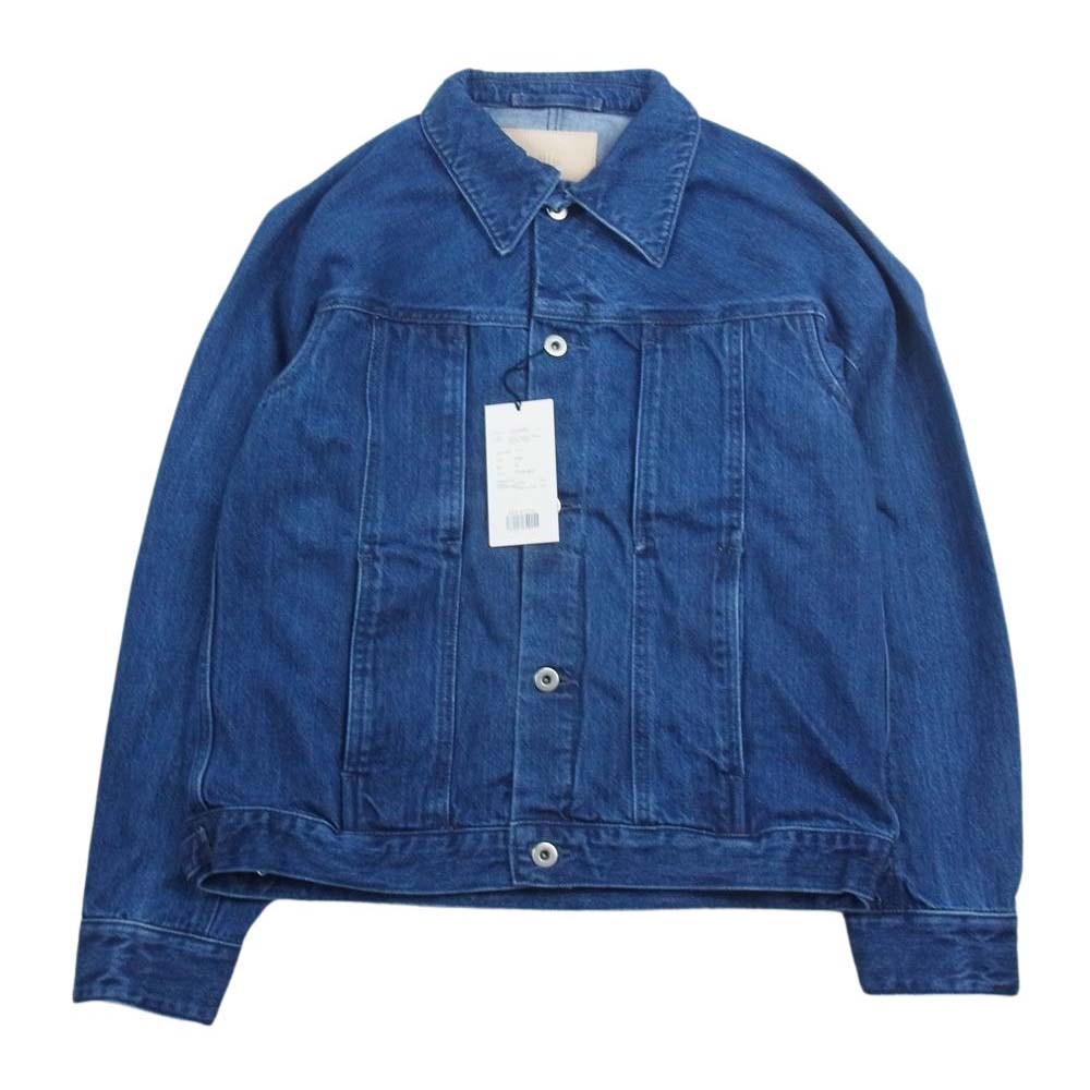 クオン 114JK040700 12.5oz Denim Trucker Jacket 12.5オンス デニム トラッカー ジャケット インディゴブルー系 36【新古品】【未使用】【中古】