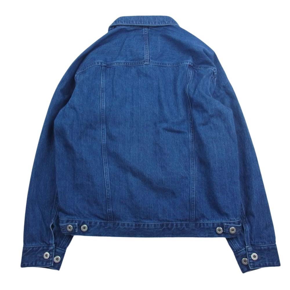 クオン 114JK040700 12.5oz Denim Trucker Jacket 12.5オンス デニム トラッカー ジャケット インディゴブルー系 36【新古品】【未使用】【中古】