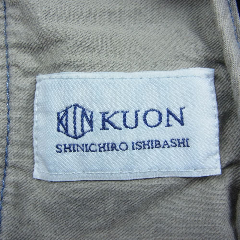 クオン 114JK040700 12.5oz Denim Trucker Jacket 12.5オンス デニム トラッカー ジャケット インディゴブルー系 36【新古品】【未使用】【中古】