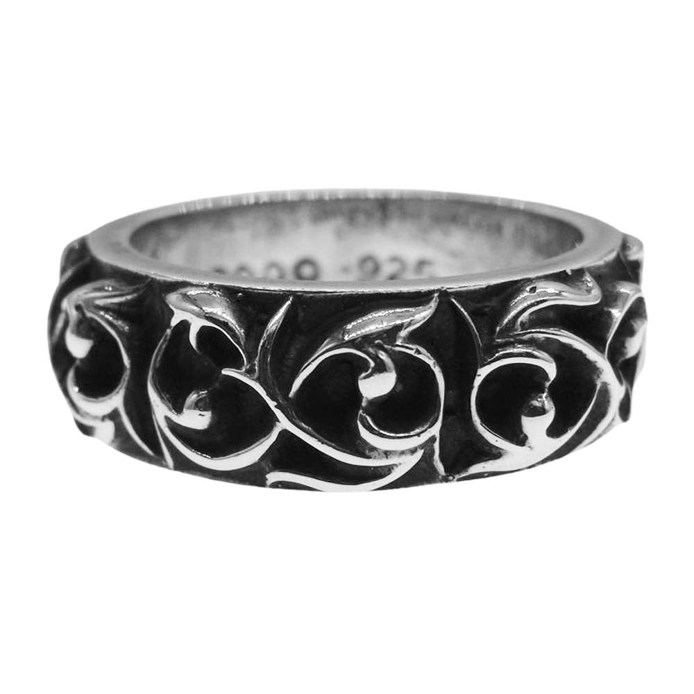 CHROME HEARTS クロムハーツ（原本有） VINE BAND ヴァインバンド リング シルバー系 18号【中古】