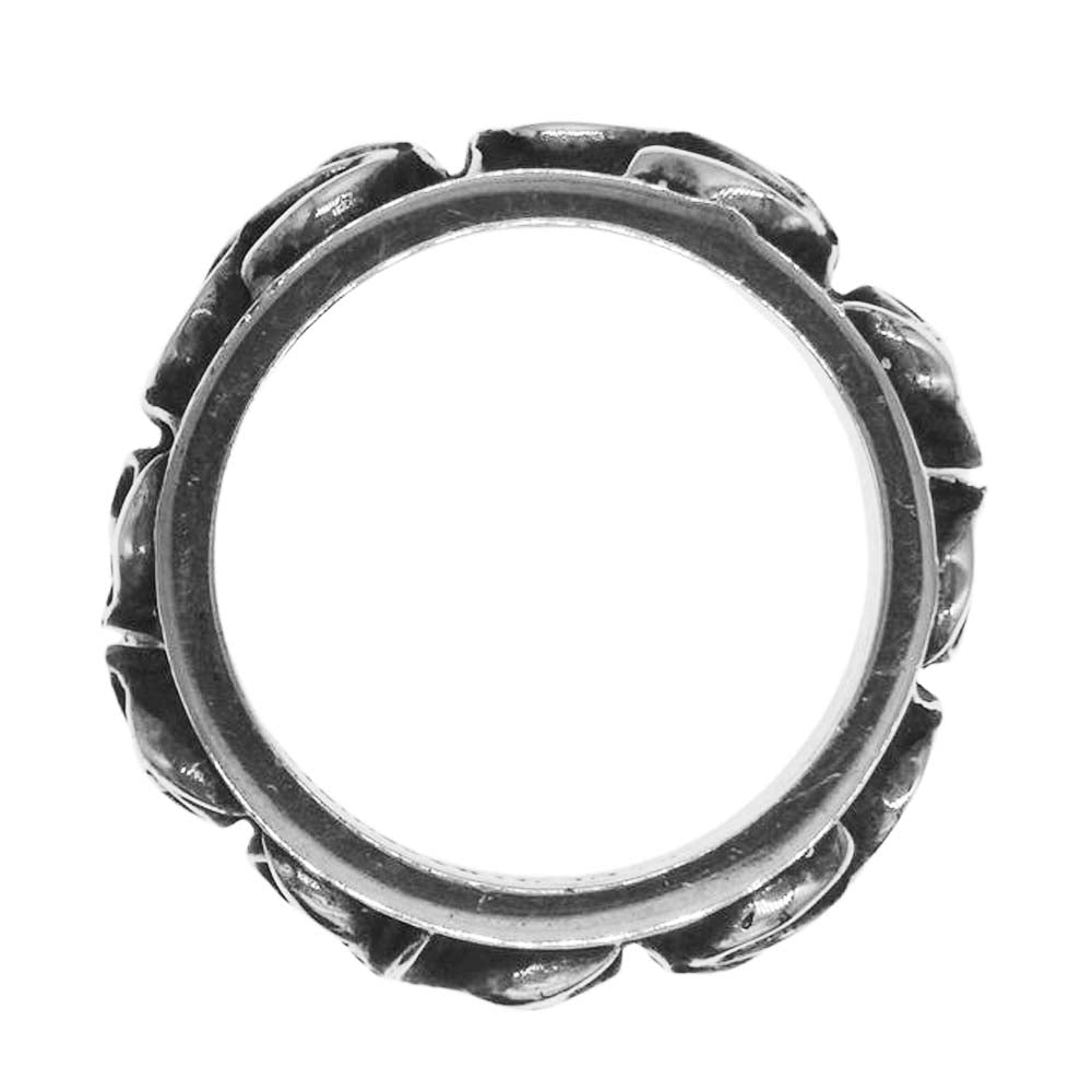 CHROME HEARTS クロムハーツ（原本有） VINE BAND ヴァインバンド リング シルバー系 18号【中古】