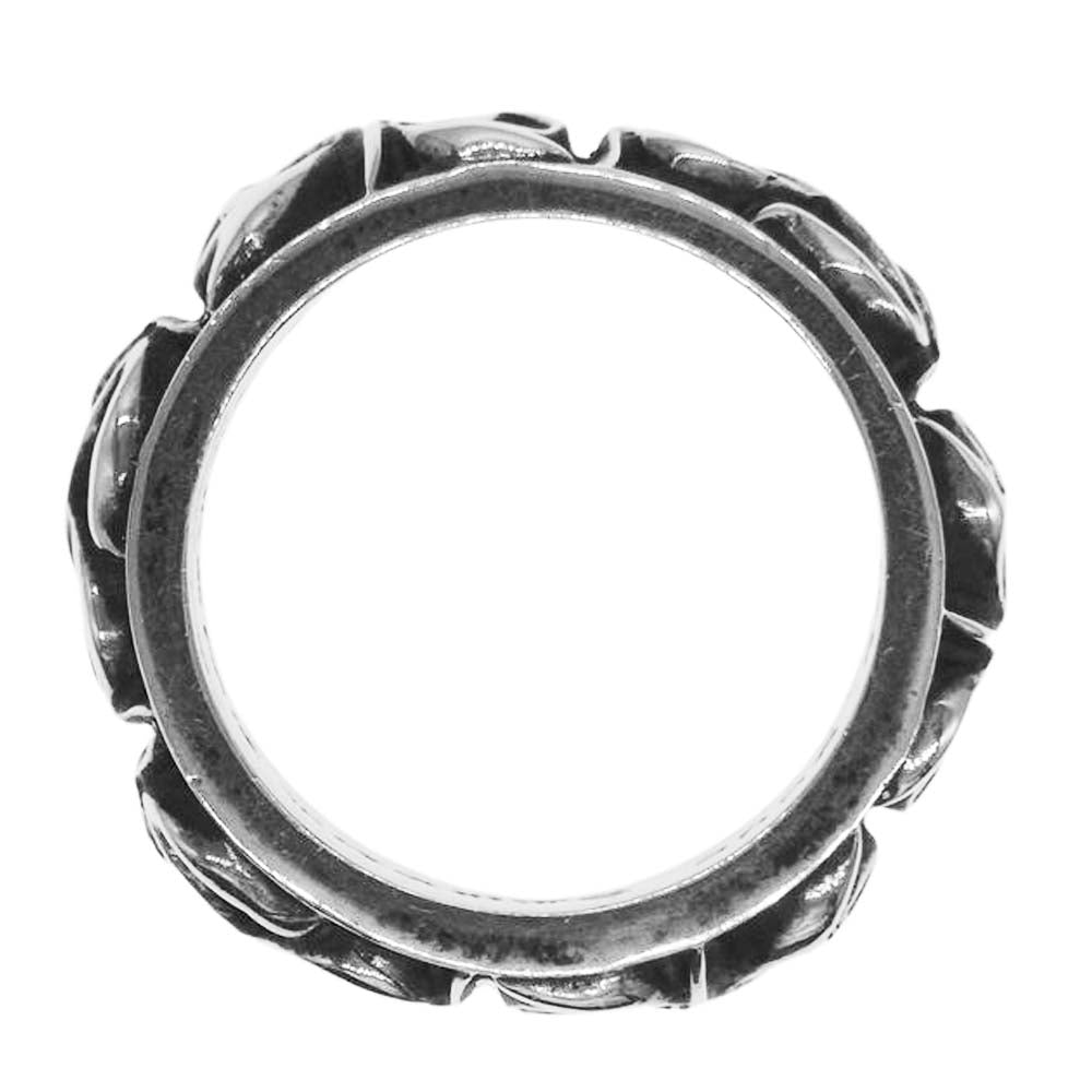 CHROME HEARTS クロムハーツ（原本有） VINE BAND ヴァインバンド リング シルバー系 18号【中古】