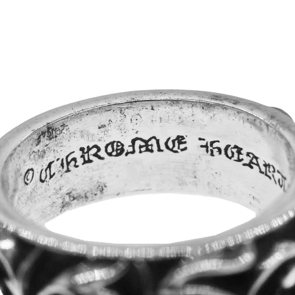 CHROME HEARTS クロムハーツ（原本有） VINE BAND ヴァインバンド リング シルバー系 18号【中古】