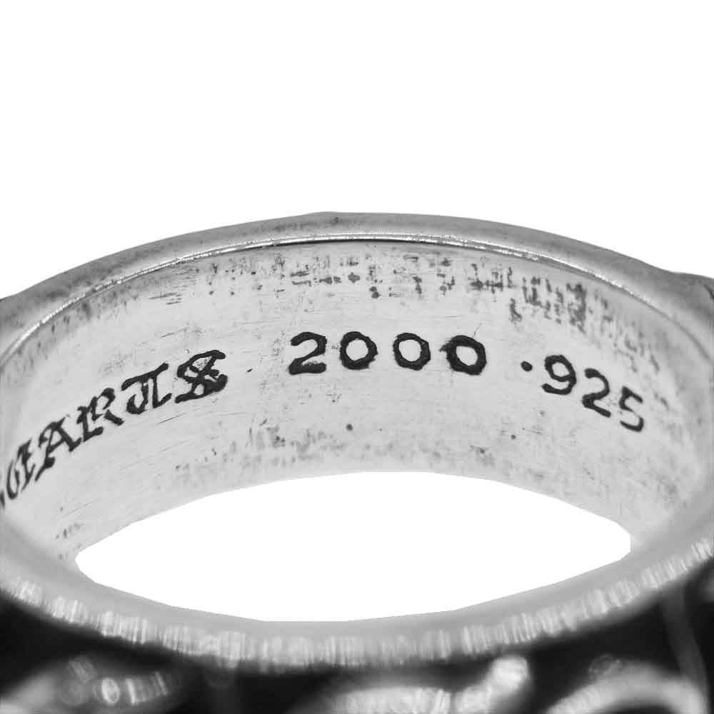 CHROME HEARTS クロムハーツ（原本有） VINE BAND ヴァインバンド リング シルバー系 18号【中古】