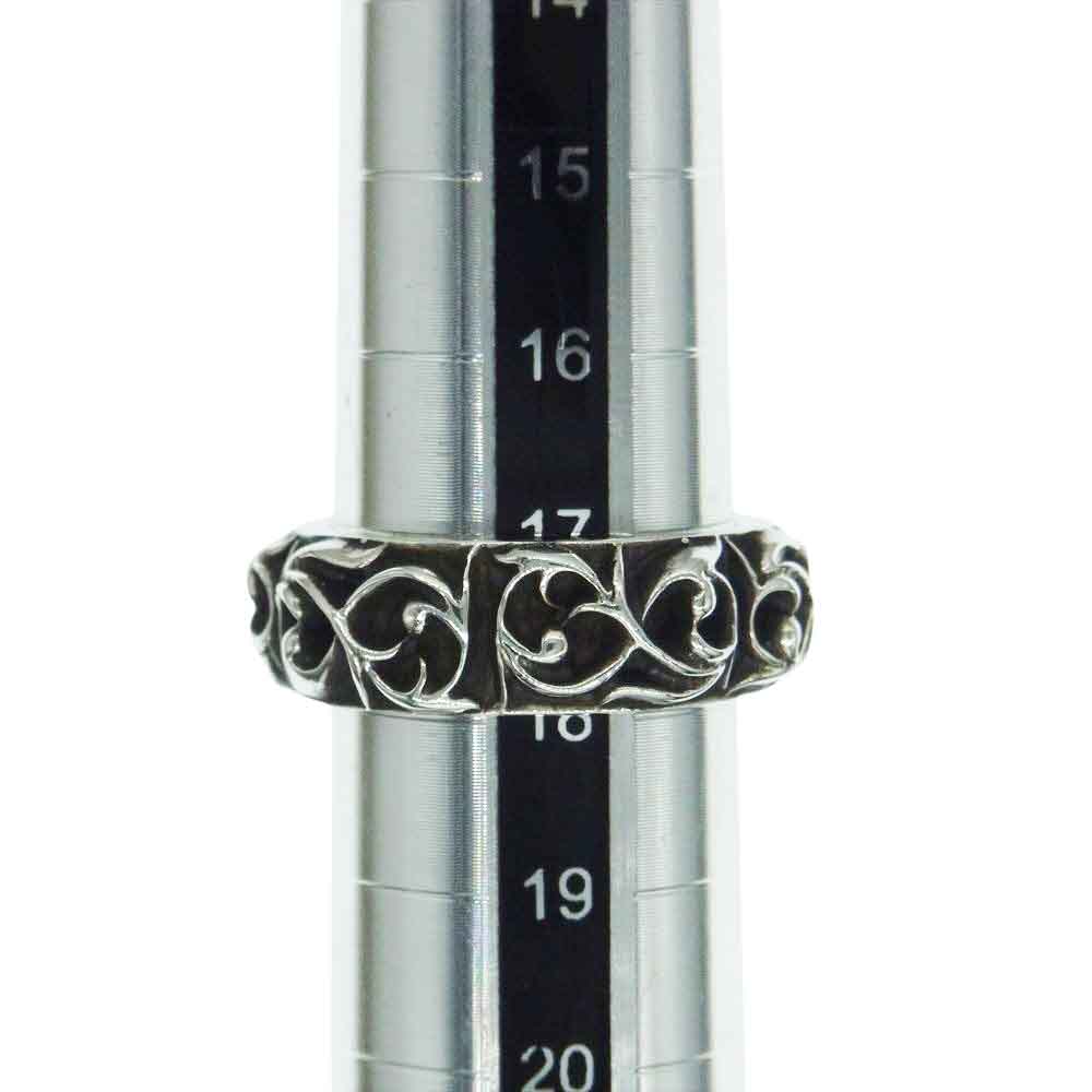 CHROME HEARTS クロムハーツ（原本有） VINE BAND ヴァインバンド リング シルバー系 18号【中古】