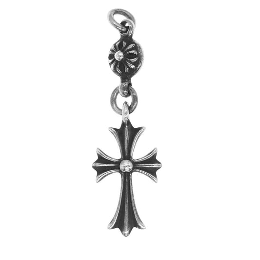 CHROME HEARTS クロムハーツ（原本有） 1B TNY CH CRS 1BALL TINY CROSS 1ボール タイニー CHクロス オールド ペンダントトップ シルバー系【中古】