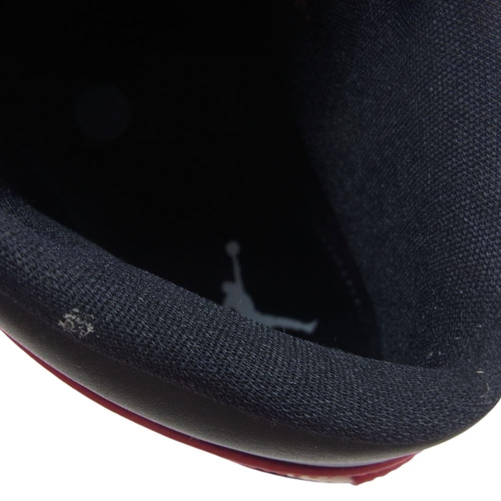 NIKE ナイキ 554724-069  AIR JORDAN 1 MID CHICAGO BLACK TOE エアジョーダン1 ミッド シカゴ ブラック トゥ レッド系 US8.5/26.5cm【美品】【中古】